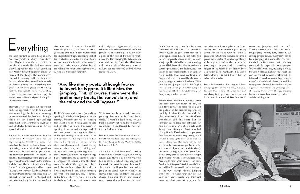 The Door shortstory Spreads